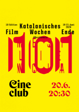 Filmplakat 10. Katalalanisches Filmwochenende: Cineclub